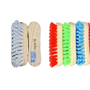 เค-ไบร์ท แปรงซักผ้า ด้ามไม้