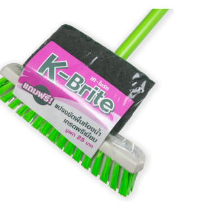 เค-ไบร์ท แปรงขัดพื้นไนล่อนด้ามยาว